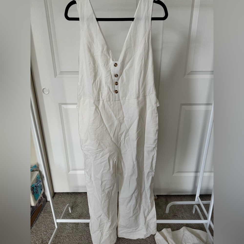 White jumpsuit